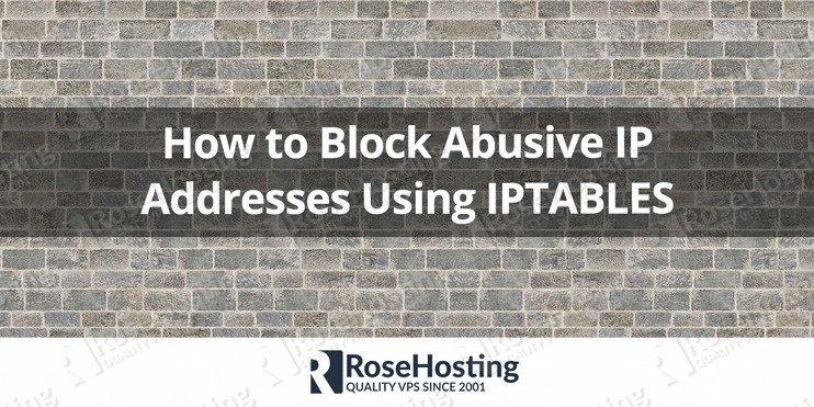 Iptables Block IP