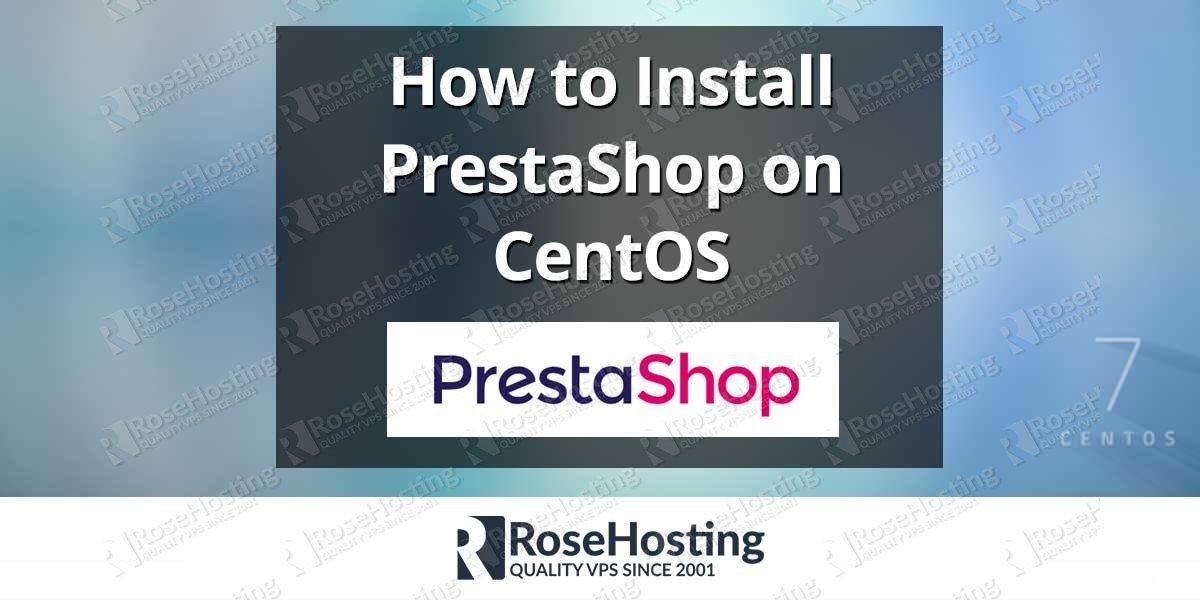 Install PrestaShop on CentOS