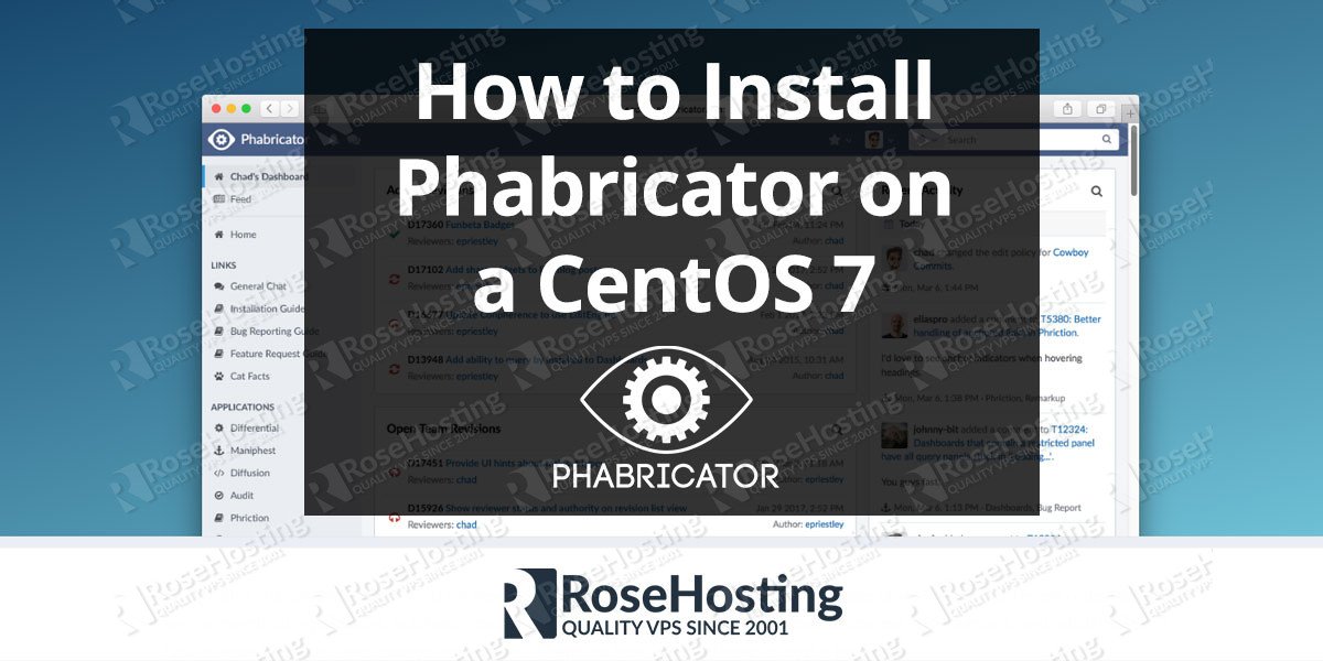 Install Phabricator on CentOS 7 