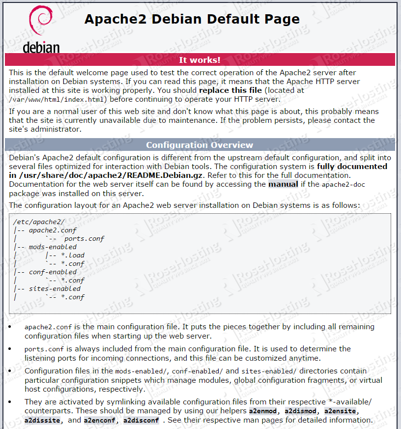 Install LAMP on Debian 8