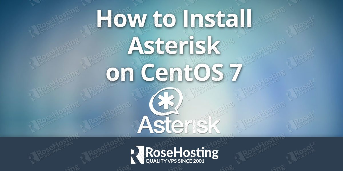 how to install asterisk on centos 7