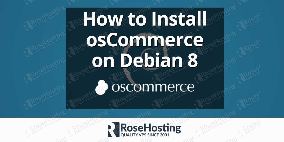 Install osCommerce on Debian 8