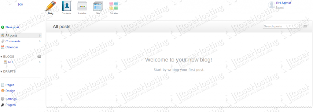 How to install Webasyst on CentOS | RoseHosting
