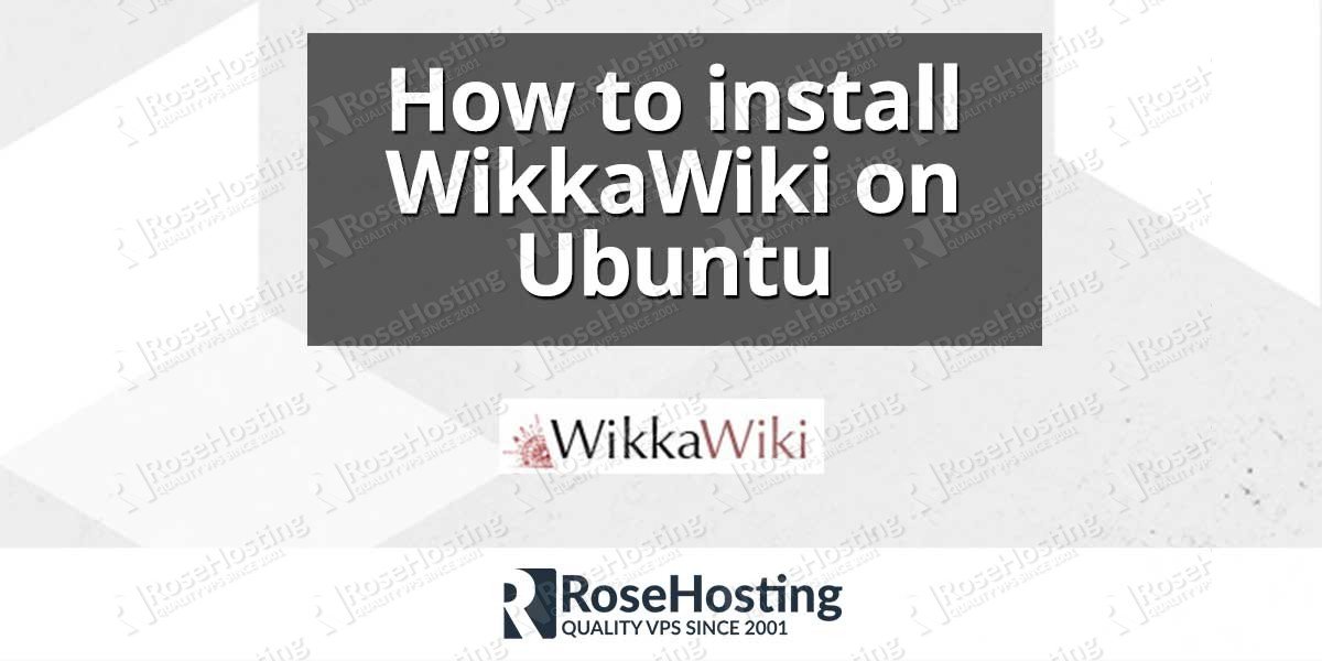 How to install WikkaWiki on Ubuntu