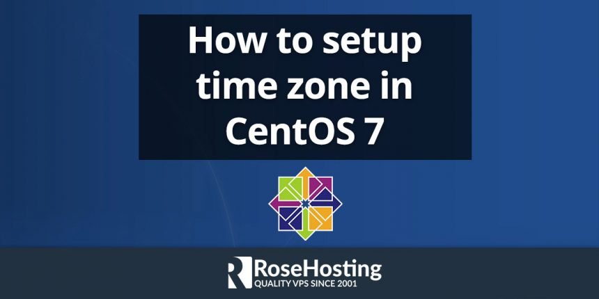 change timezone linux centos 7