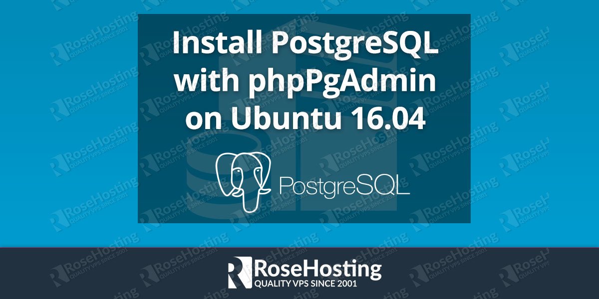 Install PostgreSQL with phpPgAdmin on Ubuntu