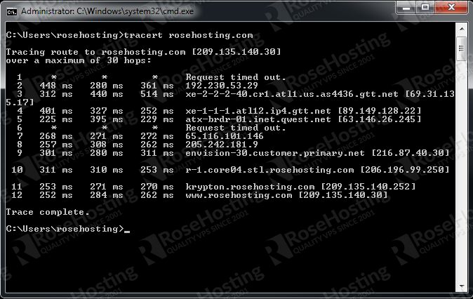 tracert