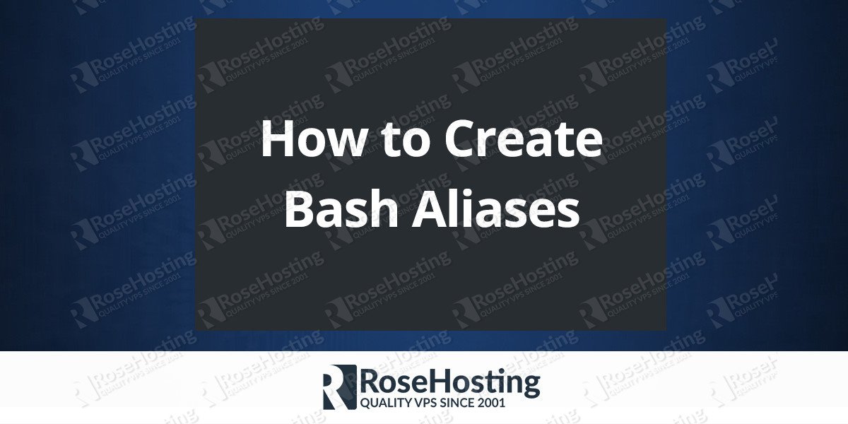 How to Create Bash Aliases