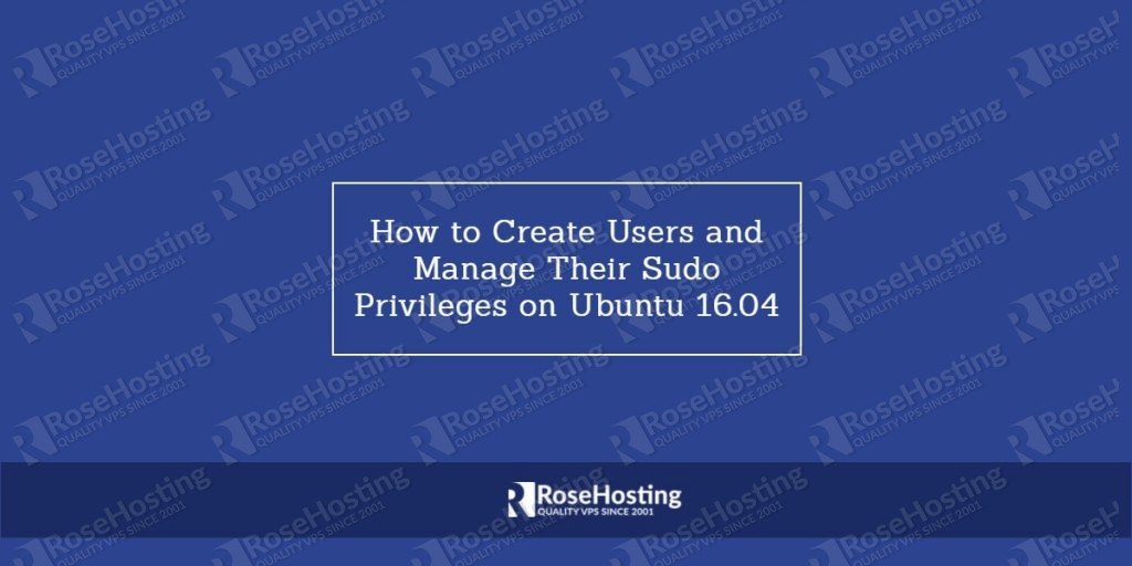 create sudo user