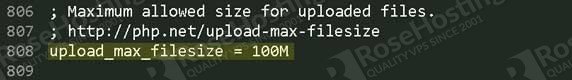 The uploaded file exceeds the upload_max_filesize directive in php.ini