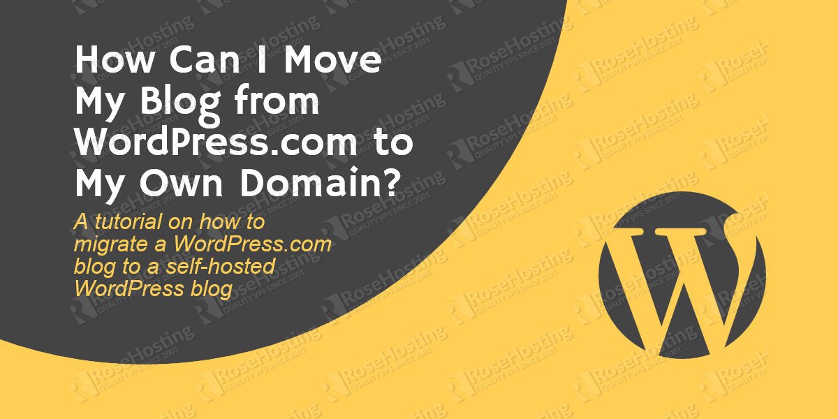 wordpress.com to own domain