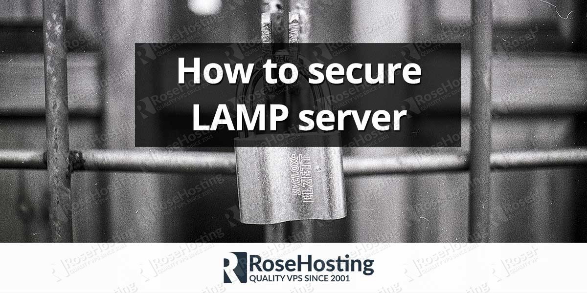 How to secure LAMP server