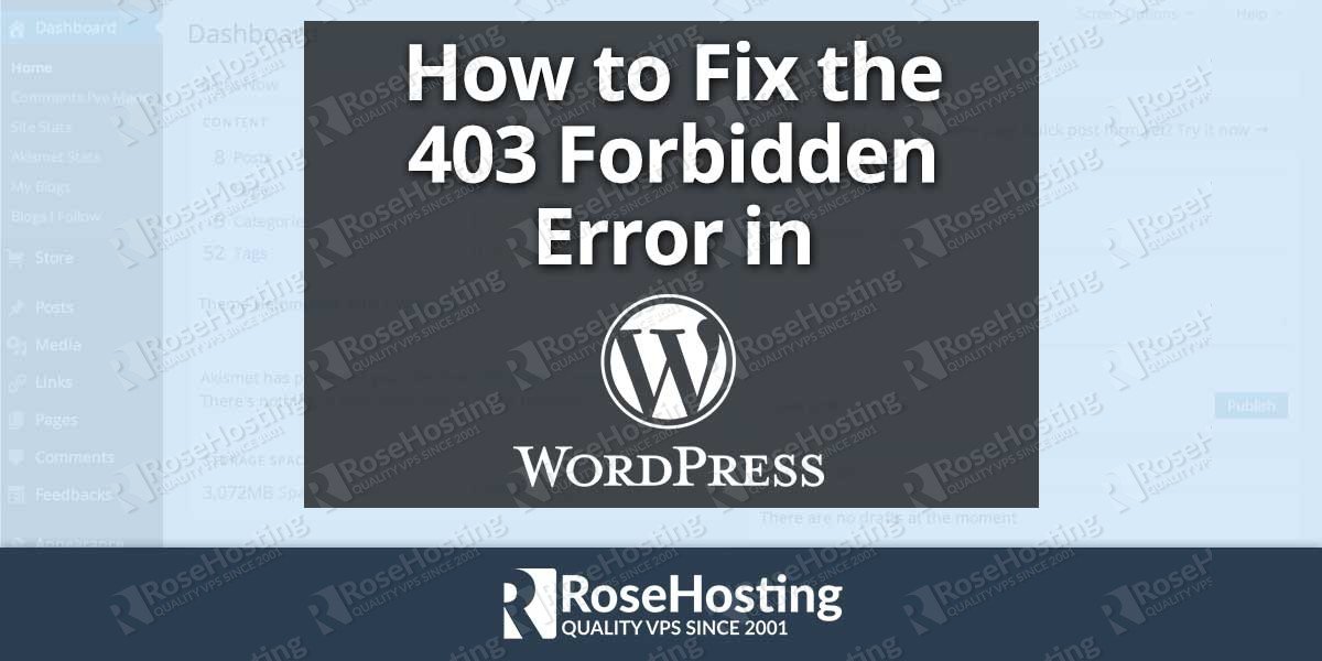 How to Fix 403 Forbidden Error in WordPress - Visualmodo Blog