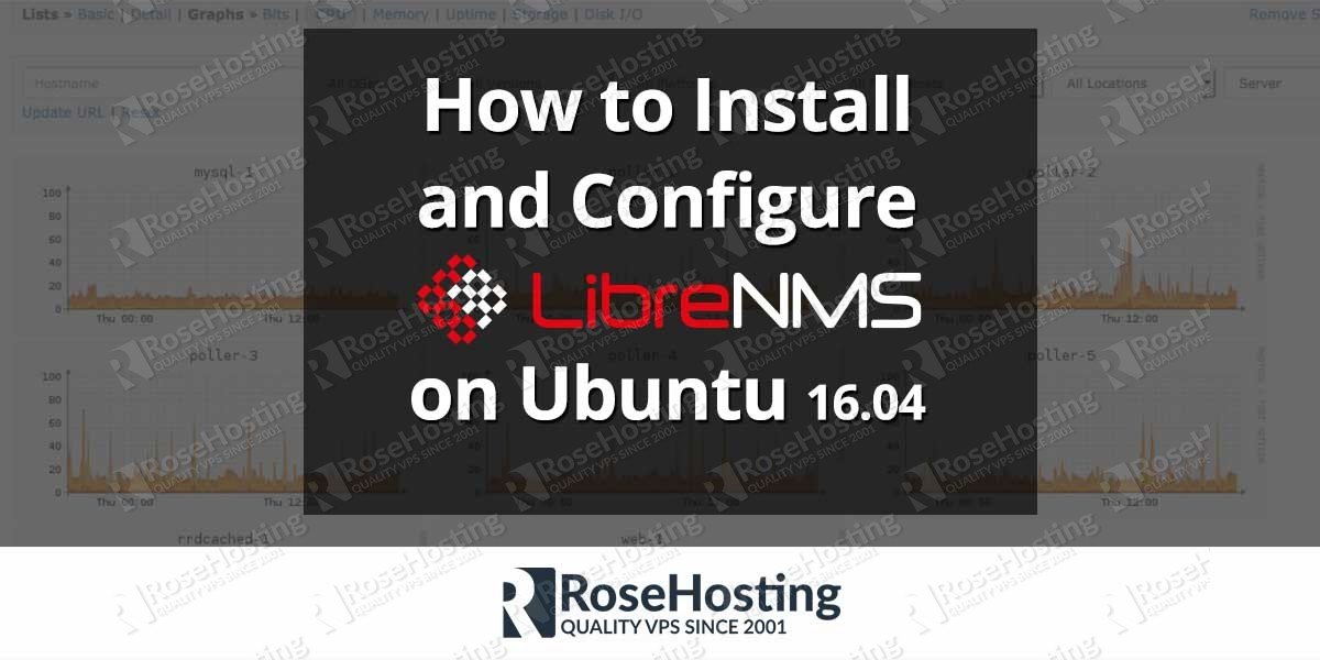 How to Install and Configure LibreNMS on Ubuntu 16.04