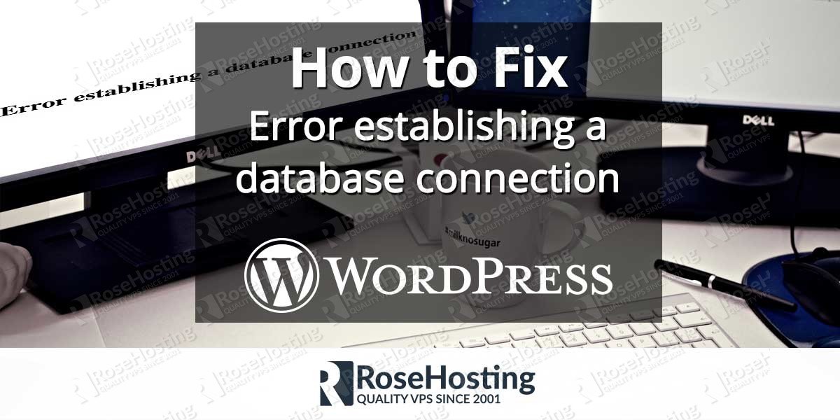 Error establishing a database connection