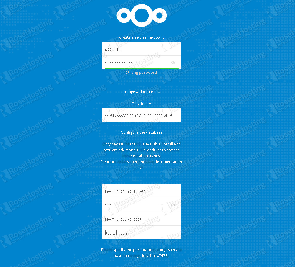 nextcloud-setup