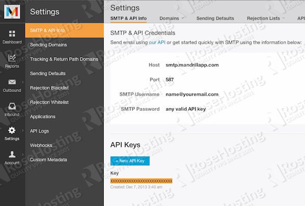 How to Use SMTP Server to Send WordPress Emails with Mandrill API