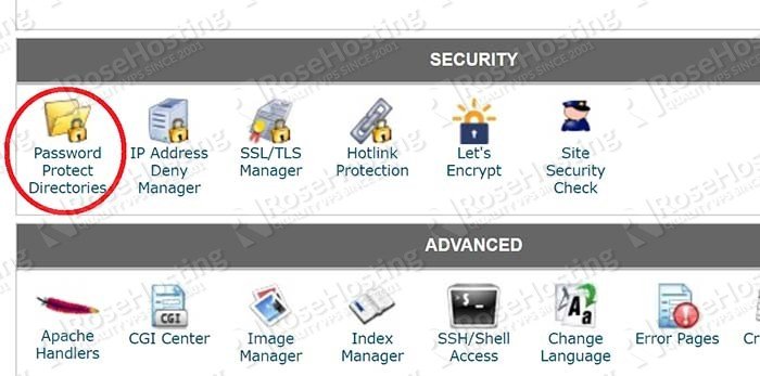 How to Add Password Protection for a Directory Using cPanel