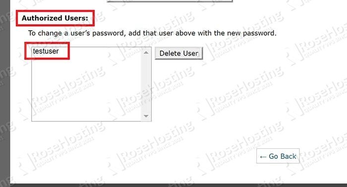 Password Protect Directories - cPanel