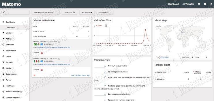 installing matomo on centos 7