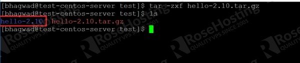 How to Install tar.gz Files in CentOS