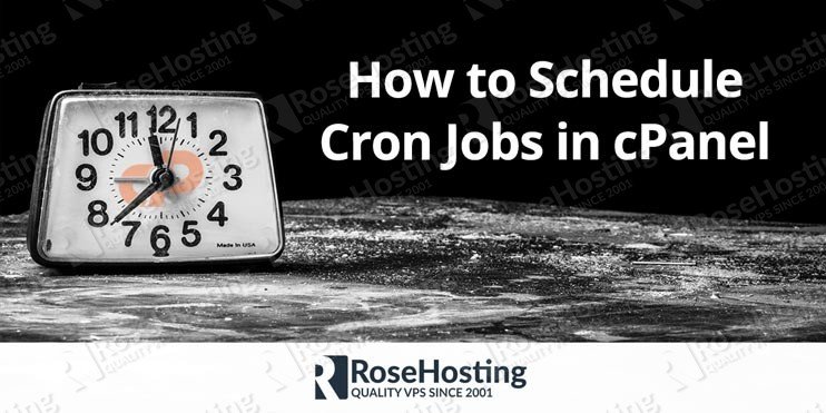 How to Schedule Cron Jobs in cPanel