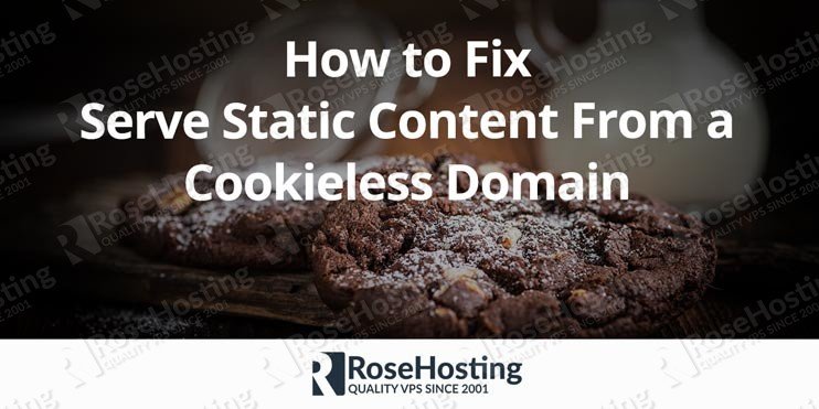 serve static content from a cookieless domain