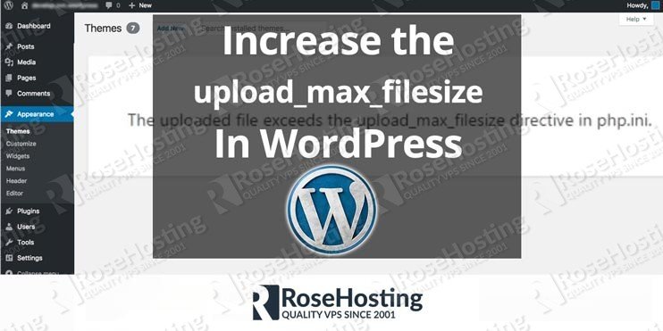 The uploaded file exceeds the upload_max_filesize directive in php.ini