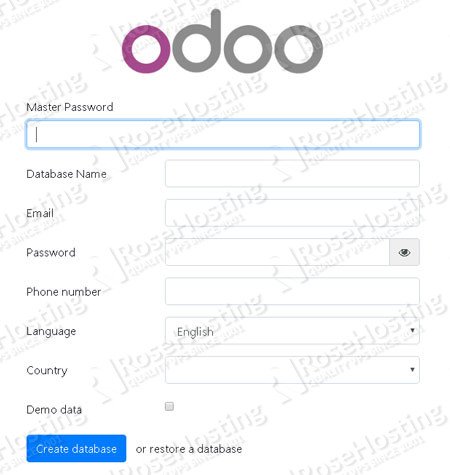 Install Odoo 12 on Debian 9
