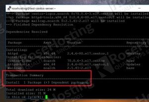 How to Install Apache on CentOS (with Screenshots) | RoseHosting