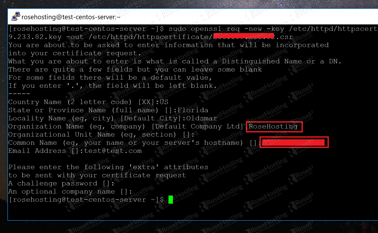 Linux Generate Ssl Key And Certificate