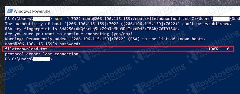 how to download a file from unix/linux server