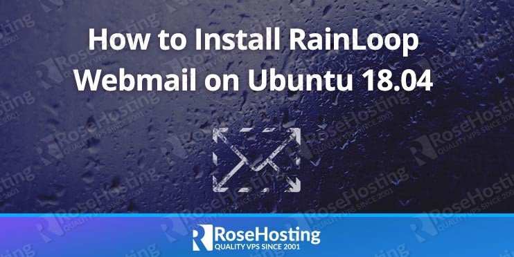 Install RainMail Webmail on Ubuntu
