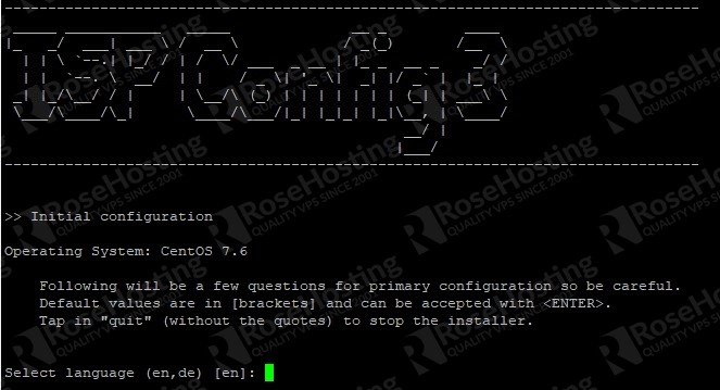 Install ISPConfig 3 on a CentOS 7 VPS