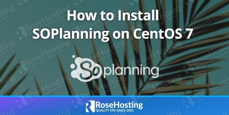 How to install soplanning on centos7