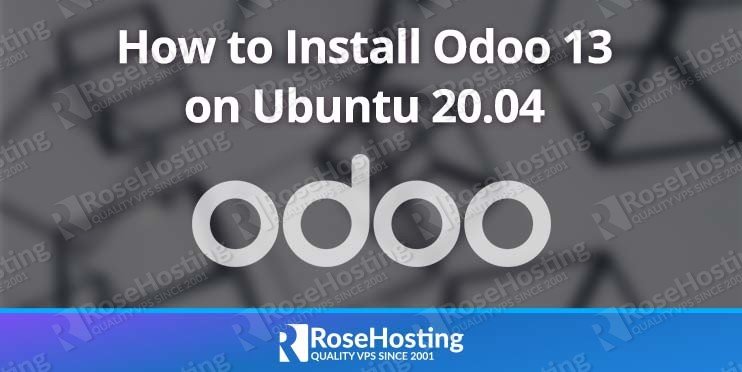 how to install odoo 13 on ubuntu 20 04