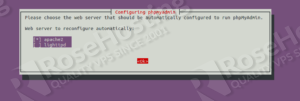 phpmyadmin ubuntu setup