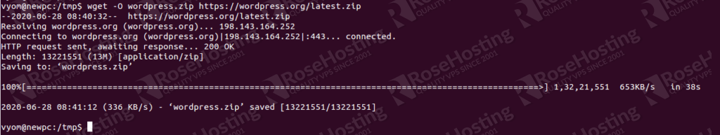 How to Install and Use Wget on Linux - RoseHosting