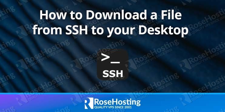 download ssh files to desktop