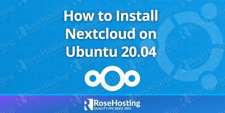 how to install nextcloud on ubuntu 20.04