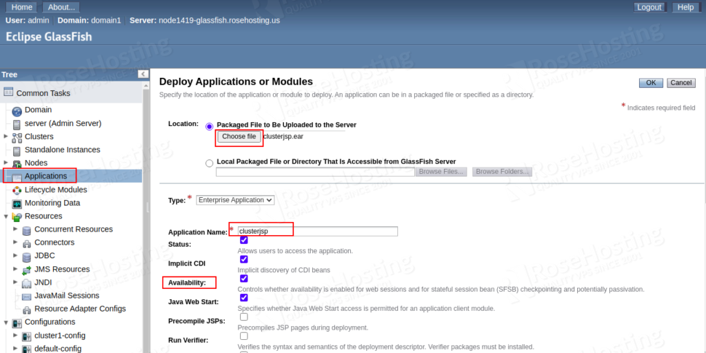 deploy java ee highly-available applications in the cloud