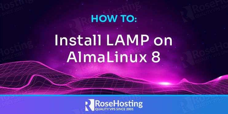 how to install lamp on almalinux 8