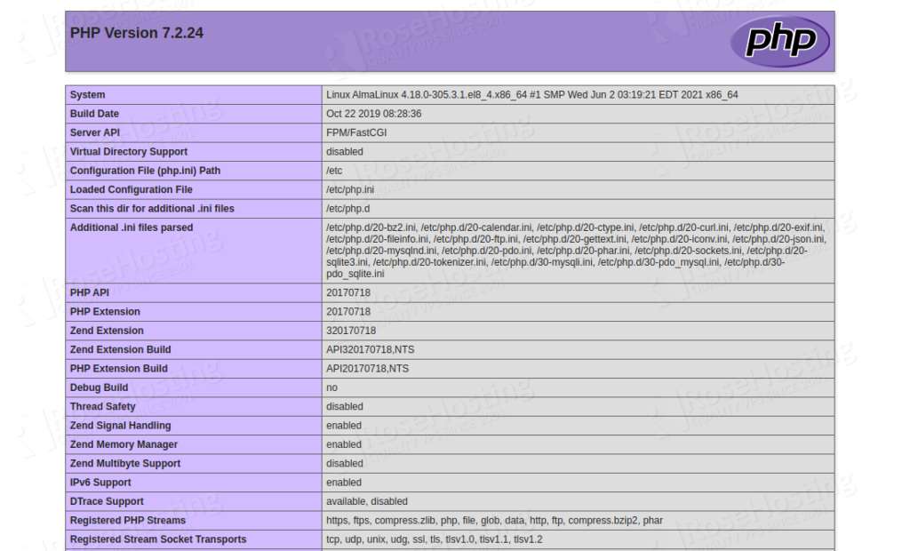 install lamp on almalinux 8