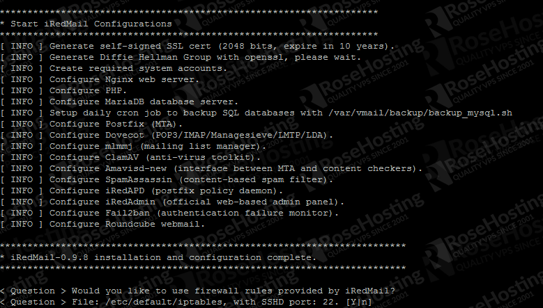 installing iredmail open source mail server on ubuntu 20.04