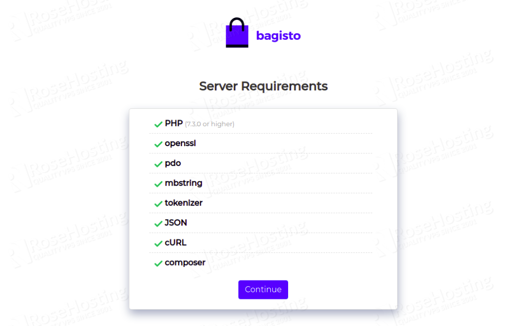 install bagisto ecommerce platform on ubuntu 20.04