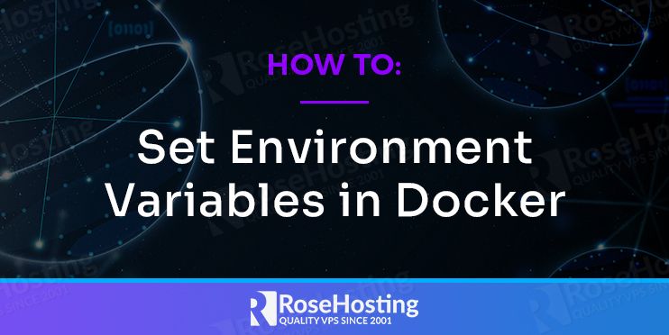 how to set environment variables in docker