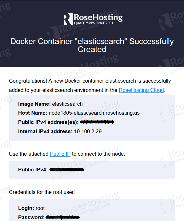 how to set up and configure elasticsearch cluster on rosehosting cloud