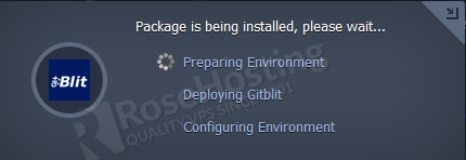 installation of gitblit on rosehosting cloud