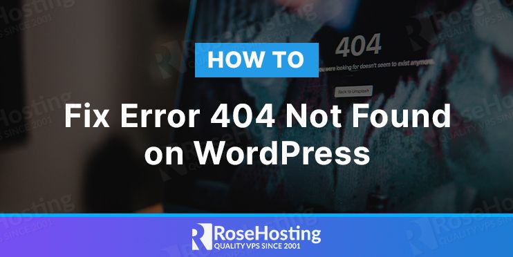 how to fix error 404 not found on wordpress
