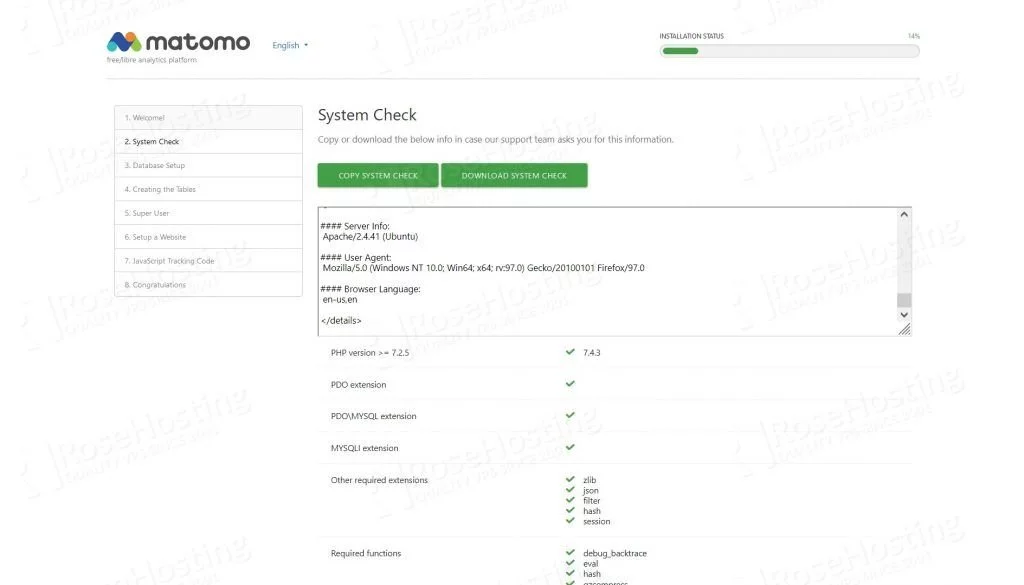 install matomo on ubuntu 20.04